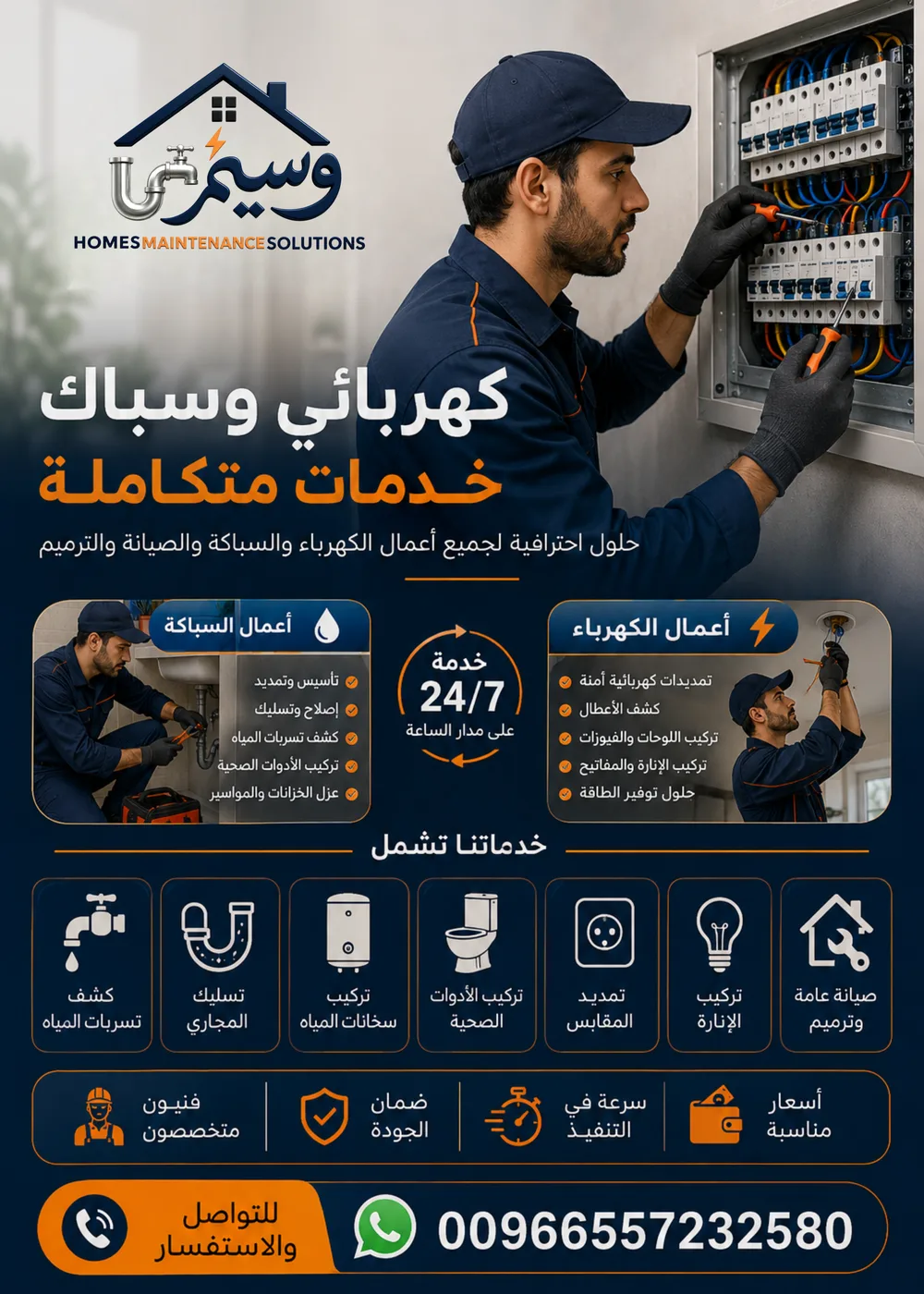 دليل خدمات حلول صيانة المنازل المصوّر